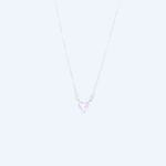 Pink Heart Necklace - JAS - Jas | Perfect On You