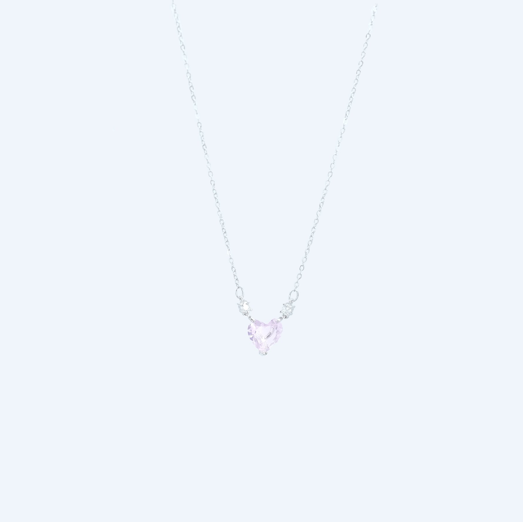 Pink Heart Necklace - JAS - Jas | Perfect On You
