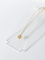 Pretzel Necklace - Jas | Gold necklace - Jas | Perfect On You