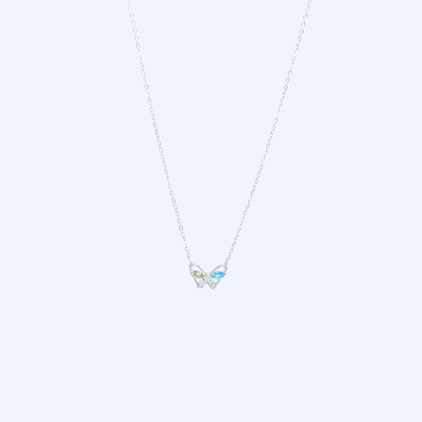 Rainbow Butterfly Necklace - JAS - Jas | Perfect On You