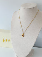 Red Heart Necklace - Jas | Gold necklace - Jas | Perfect On You