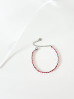 Red line Bracelet - Jas | Gold & silver bracelet - Jas | Perfect On You