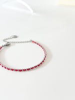 Red line Bracelet - Jas | Gold & silver bracelet - Jas | Perfect On You