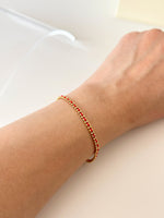 Red line Bracelet - Jas | Gold & silver bracelet - Jas | Perfect On You