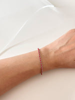 Red line Bracelet - Jas | Gold & silver bracelet - Jas | Perfect On You