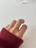 Ripple Ring - Jas | Gold & silver ring - Jas | Perfect On You