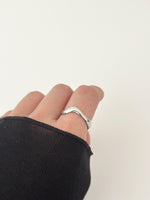 Ripple Ring - JAS | Silver ring - Jas | Perfect On You