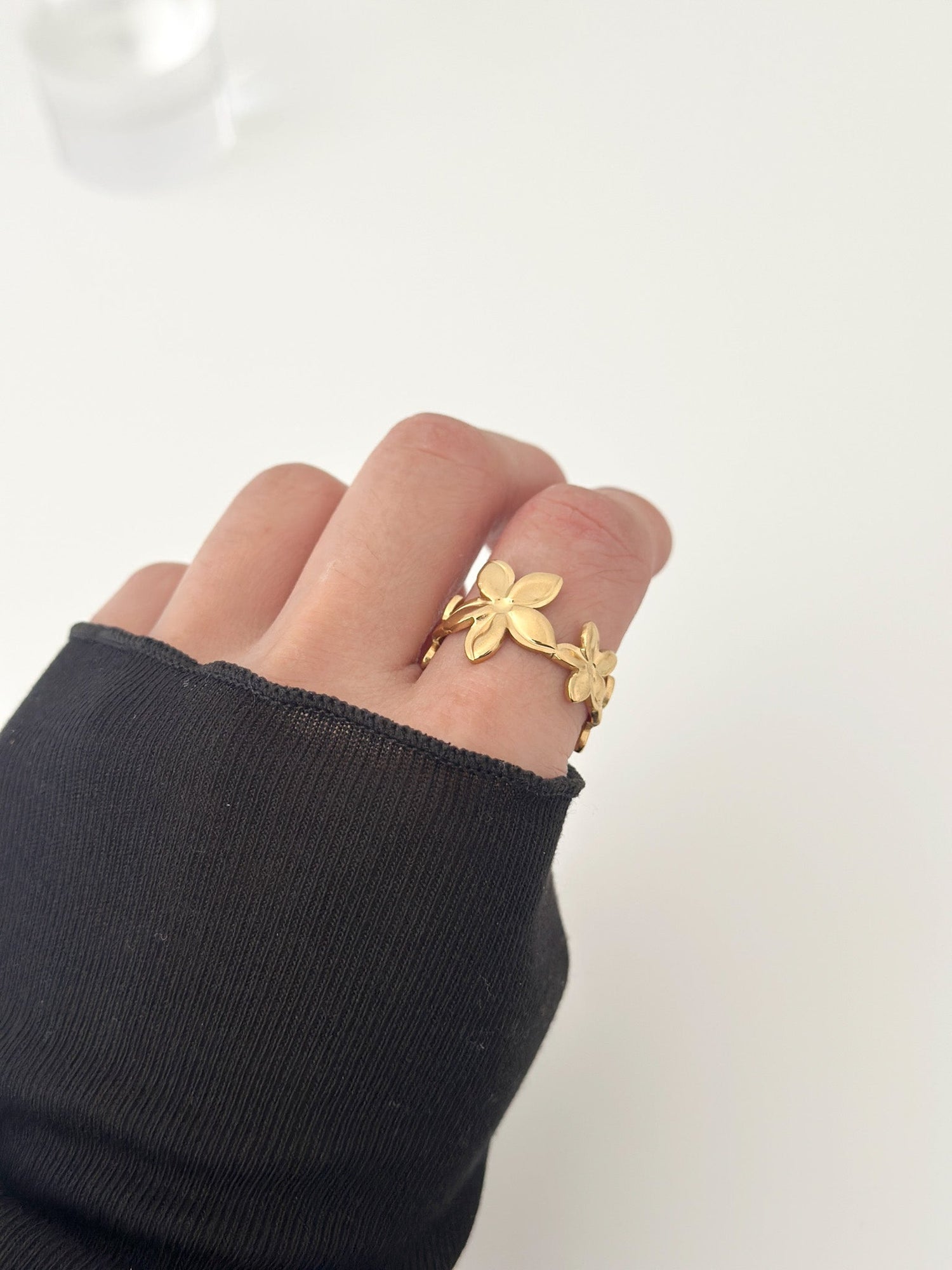 Sea Bloom Ring - Jas | Gold Ring - Jas | Perfect On You