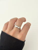 Sea Heart Ring - Jas | Gold & silver ring - Jas | Perfect On You