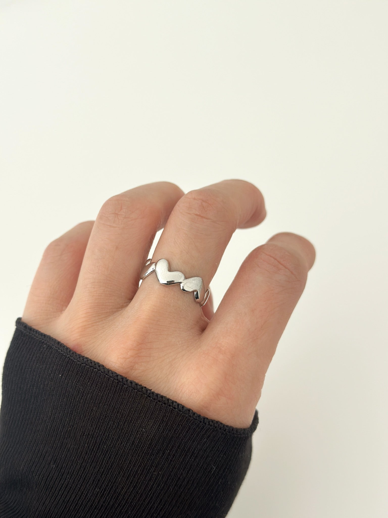 Sea Heart Ring - Jas | Gold & silver ring - Jas | Perfect On You