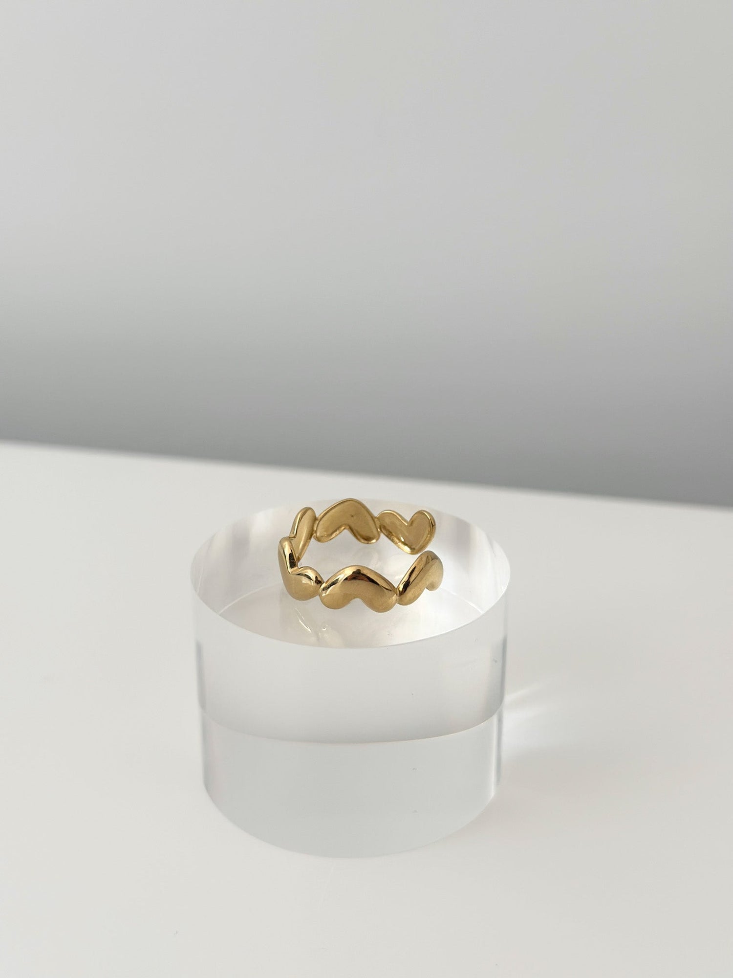 Sea Heart Ring - Jas | Gold & silver ring - Jas | Perfect On You
