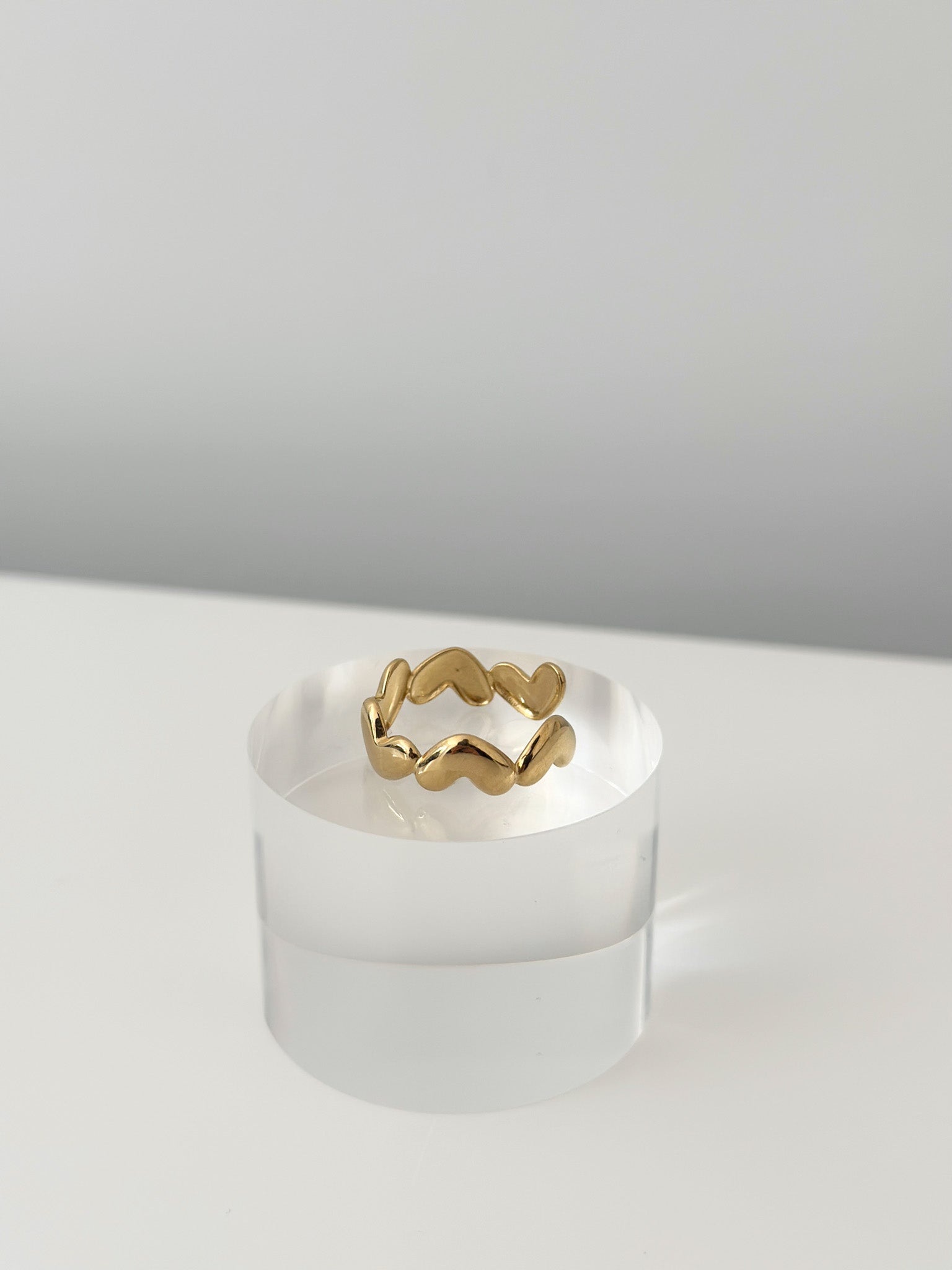 Sea Heart Ring - Jas | Gold & silver ring - Jas | Perfect On You