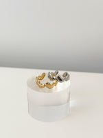 Sea Heart Ring - Jas | Gold & silver ring - Jas | Perfect On You