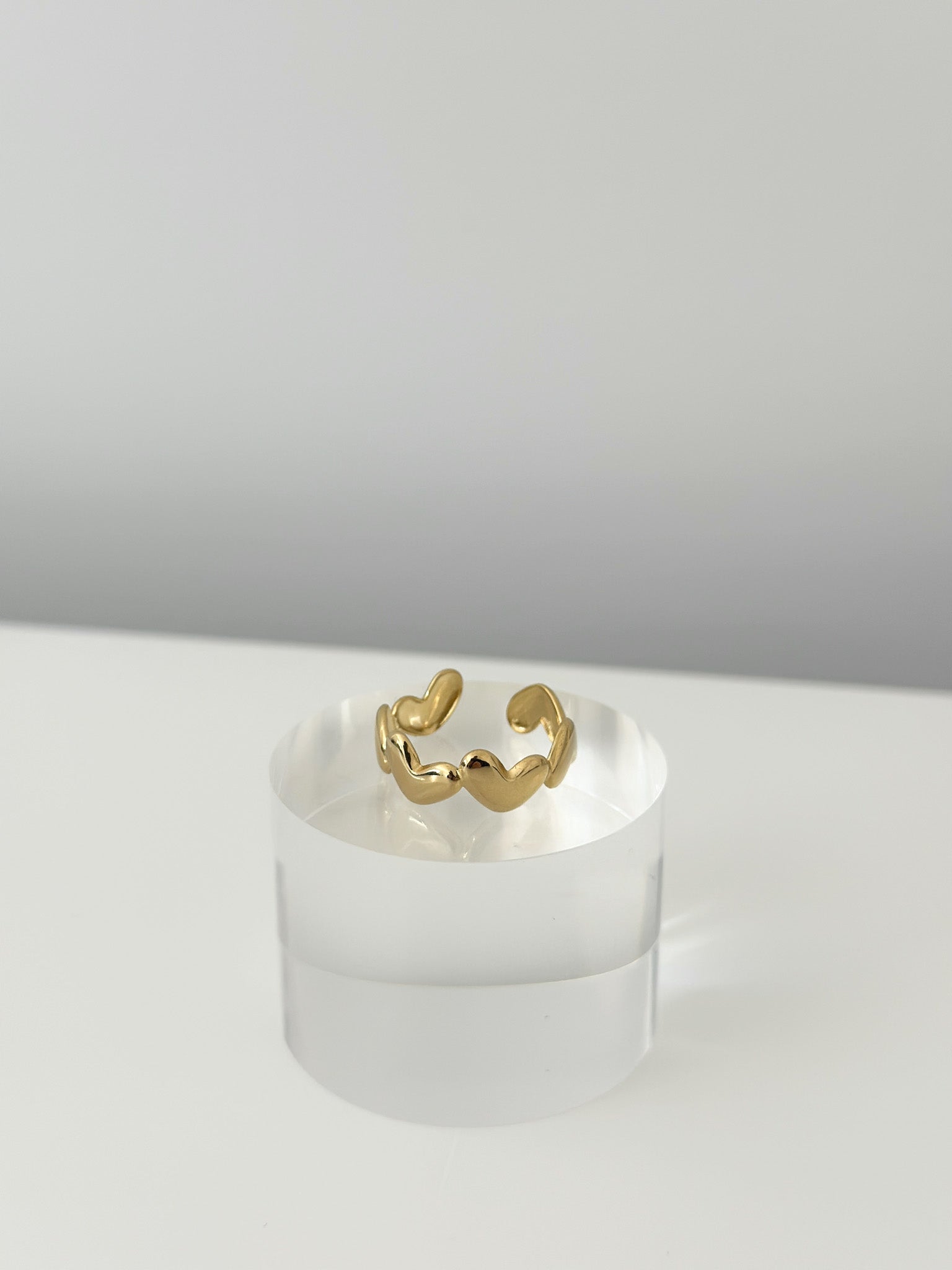 Sea Heart Ring - Jas | Gold & silver ring - Jas | Perfect On You