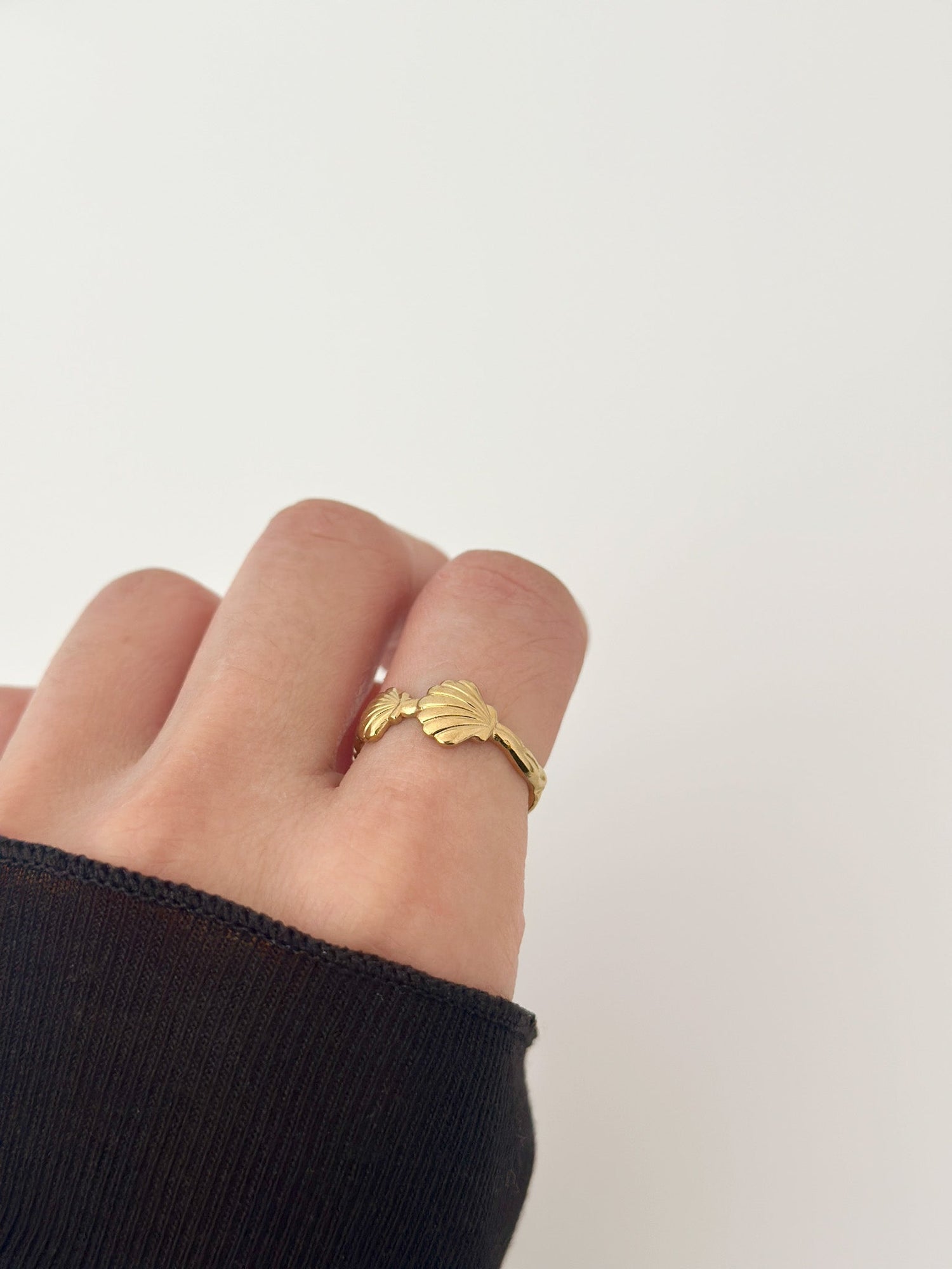 Shell Muse Ring - Jas | Gold & silver ring - Jas | Perfect On You