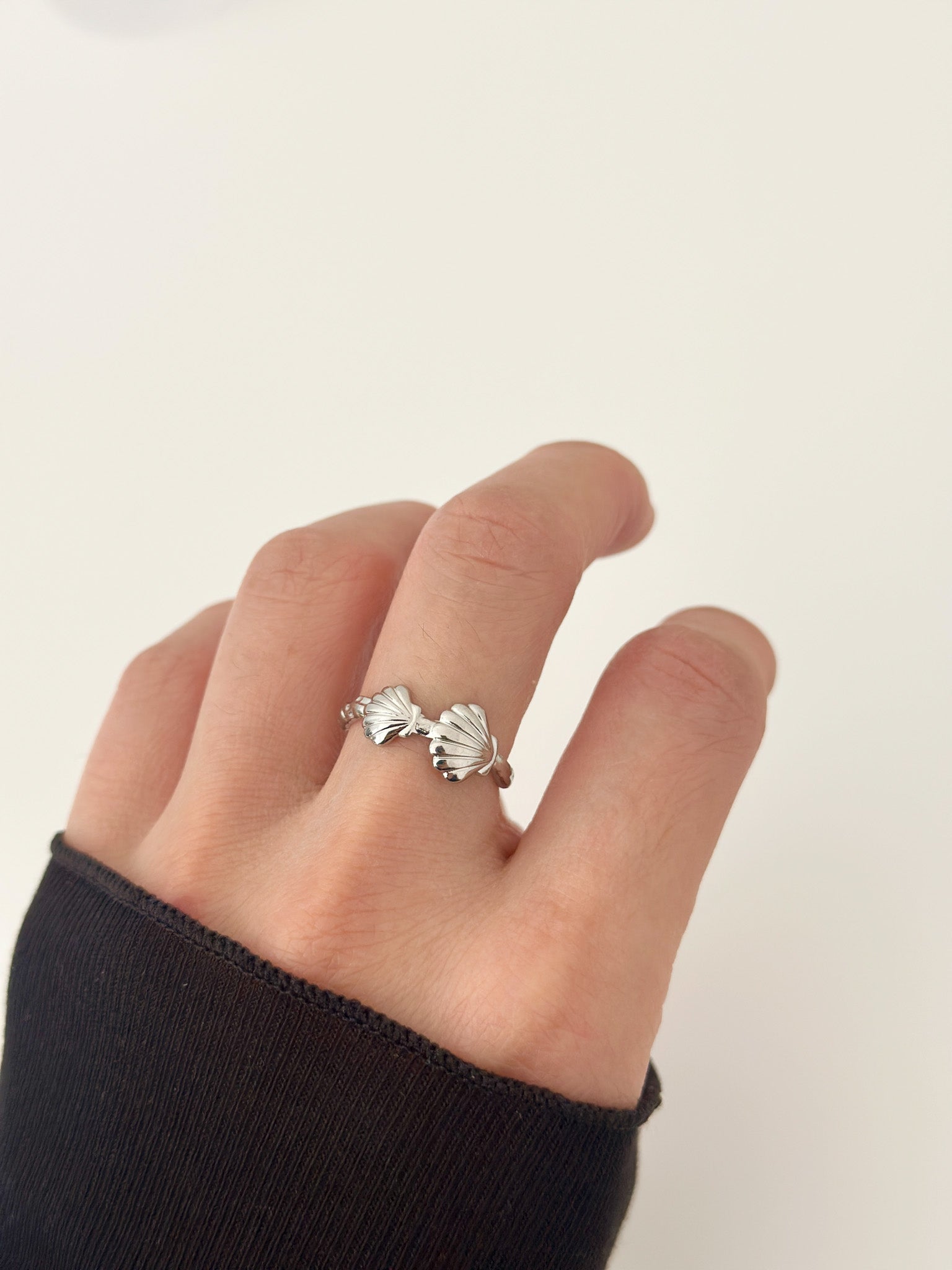 Shell Muse Ring - Jas | Gold & silver ring - Jas | Perfect On You