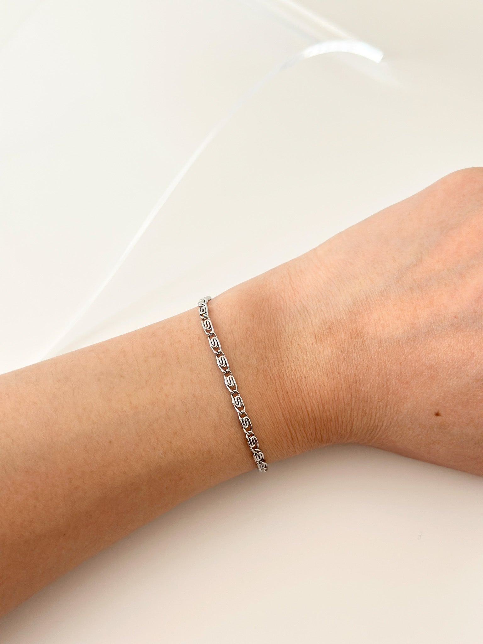 Silver CD Bracelet - Jas | Stainless Steel Bracelet - Jas | Perfect On You