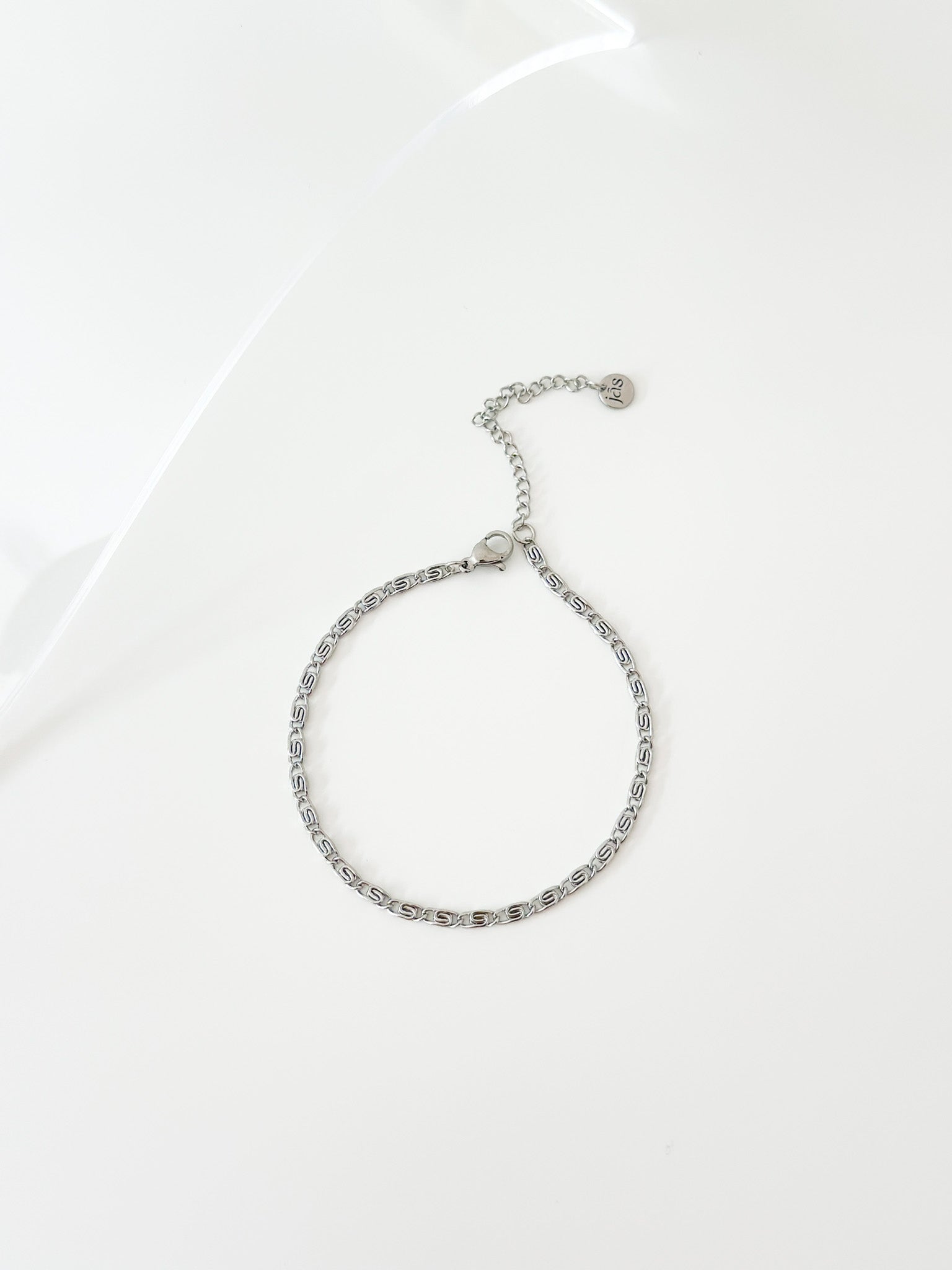 Silver CD Bracelet - Jas | Stainless Steel Bracelet - Jas | Perfect On You