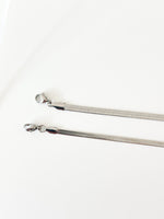 Silver Herringbone Bracelet - Jas | Stainless Steel Bracelet - Jas | Perfect On You