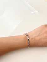 Silver Oval bracelet - Jas | Stainless Steel Bracelet - Jas | Perfect On You