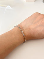 Silver Paper Clip Bracelet - Jas | Stainless Steel Bracelet - Jas | Perfect On You