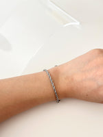 Silver Rope Bracelet - Jas | Stainless Steel Bracelet - Jas | Perfect On You