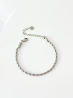 Silver Rope Bracelet - Jas | Stainless Steel Bracelet - Jas | Perfect On You