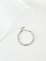Silver Round Paper clip Bracelet - Jas | Stainless Steel Bracelet - Jas | Perfect On You