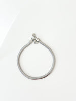 Silver thick snake chain bracelet - Jas | Stainless Steel Bracelet - Jas | Perfect On You