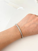 Silver thick snake chain bracelet - Jas | Stainless Steel Bracelet - Jas | Perfect On You