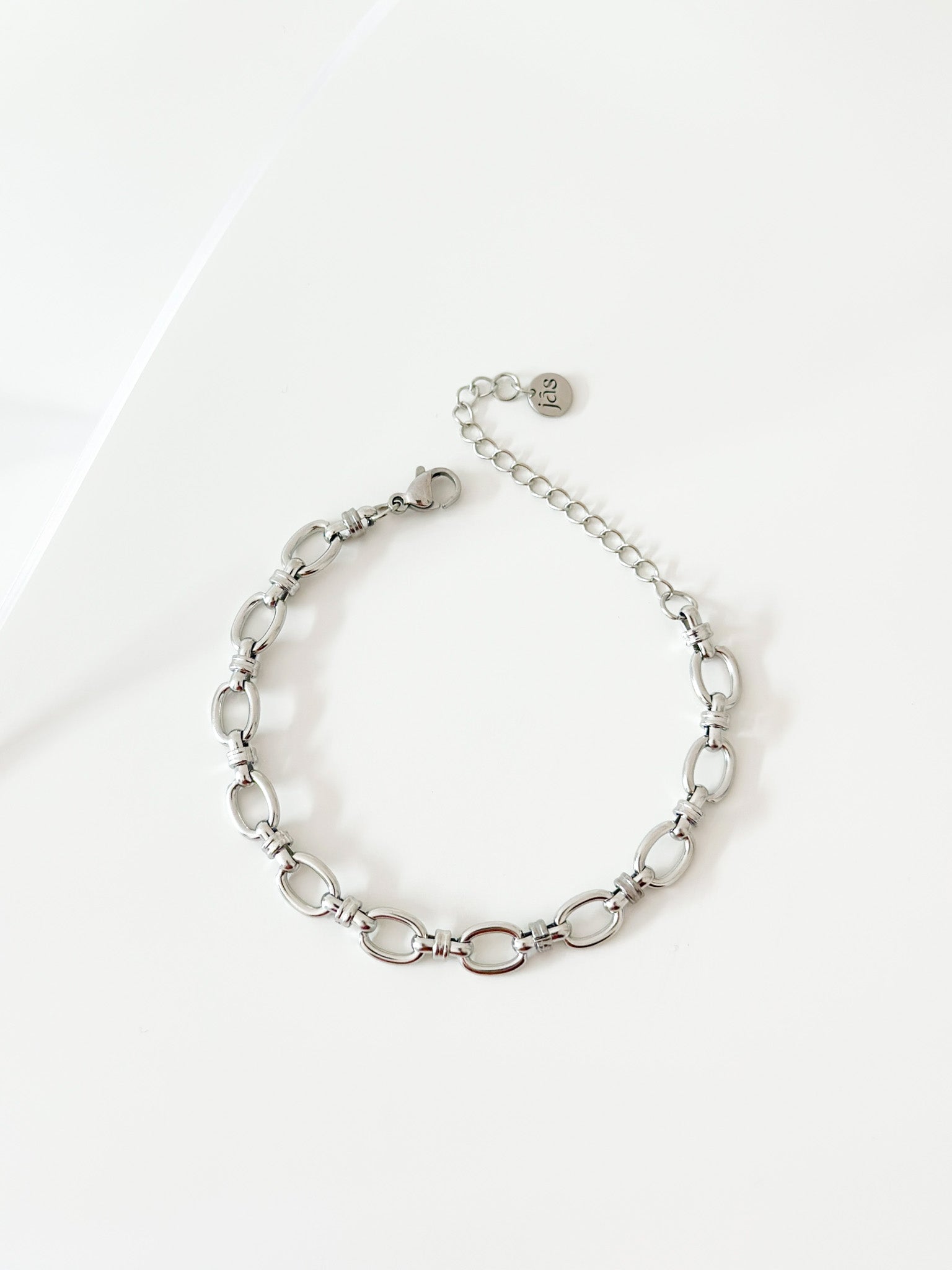 Silver Will Bracelet - Jas | Stainless Steel Bracelet - Jas | Perfect On You