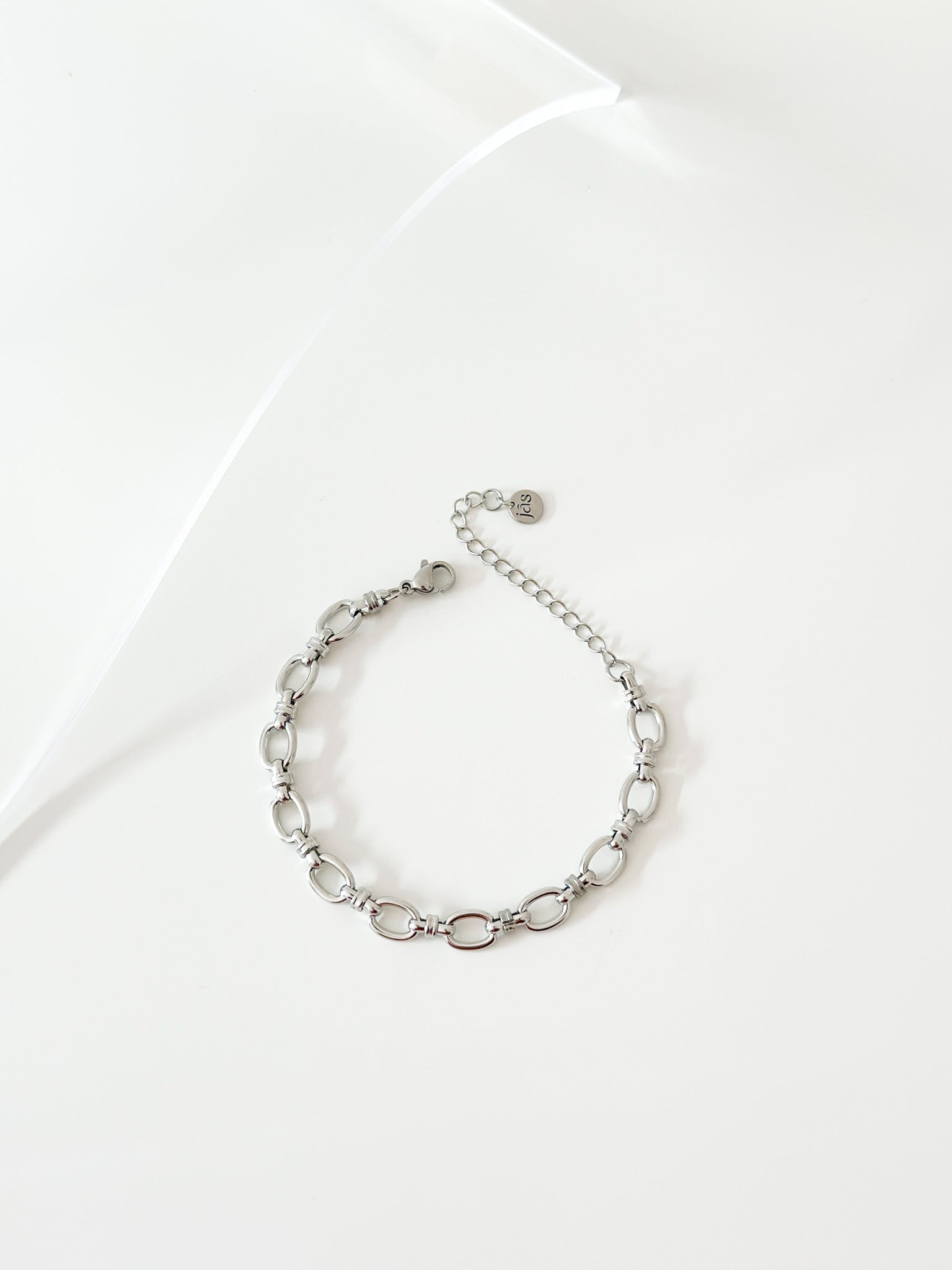 Silver Will Bracelet - Jas | Stainless Steel Bracelet - Jas | Perfect On You