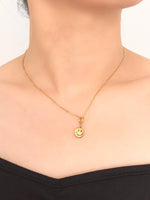 Smiley Necklace - Jas | Gold necklace - Jas | Perfect On You