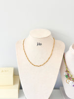Snake chain & ball chain necklace - JAS | Gold necklace - Jas | Perfect On You
