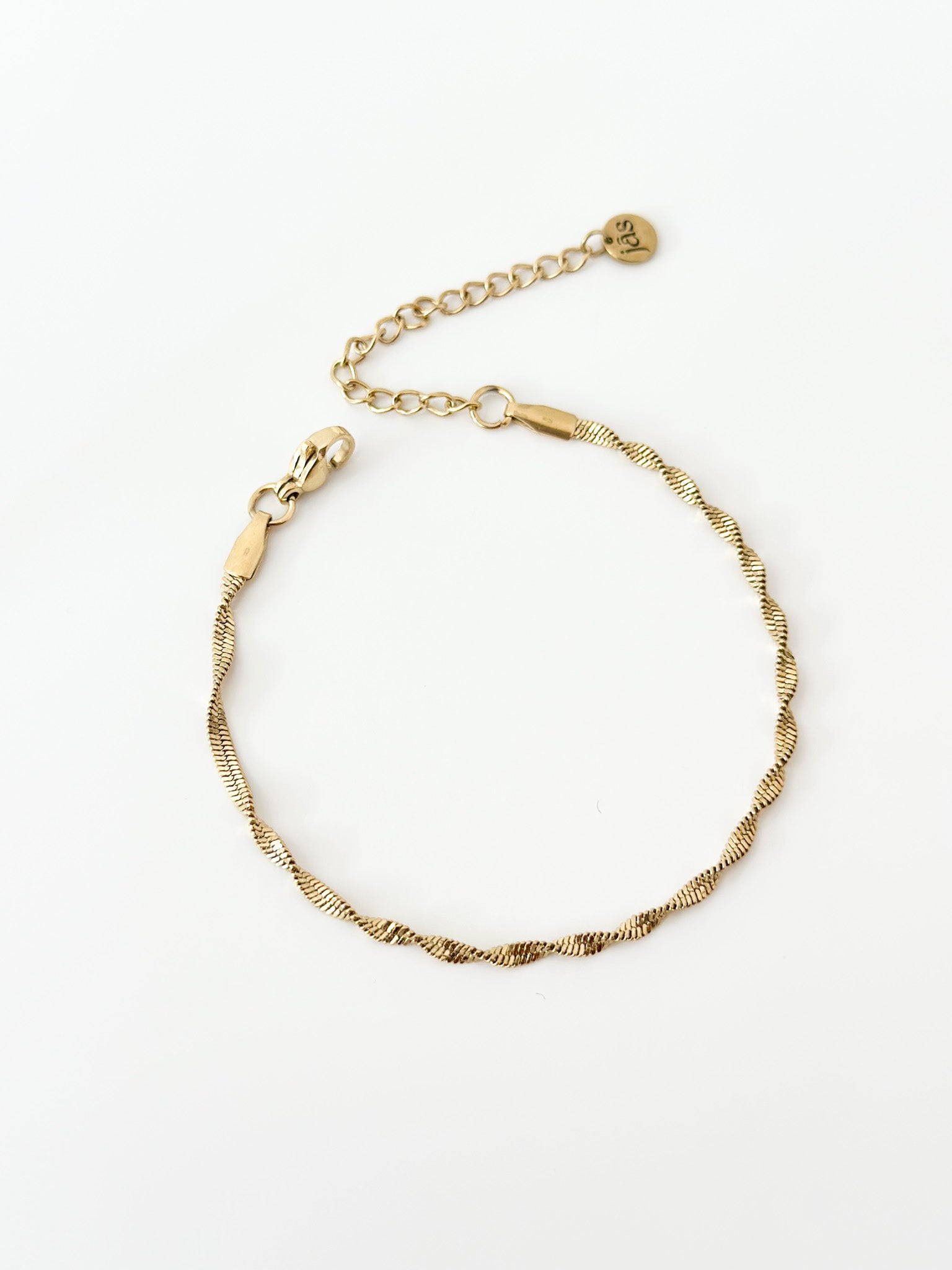 Snake Twist Bracelet - Jas | Gold bracelet - Jas | Perfect On You