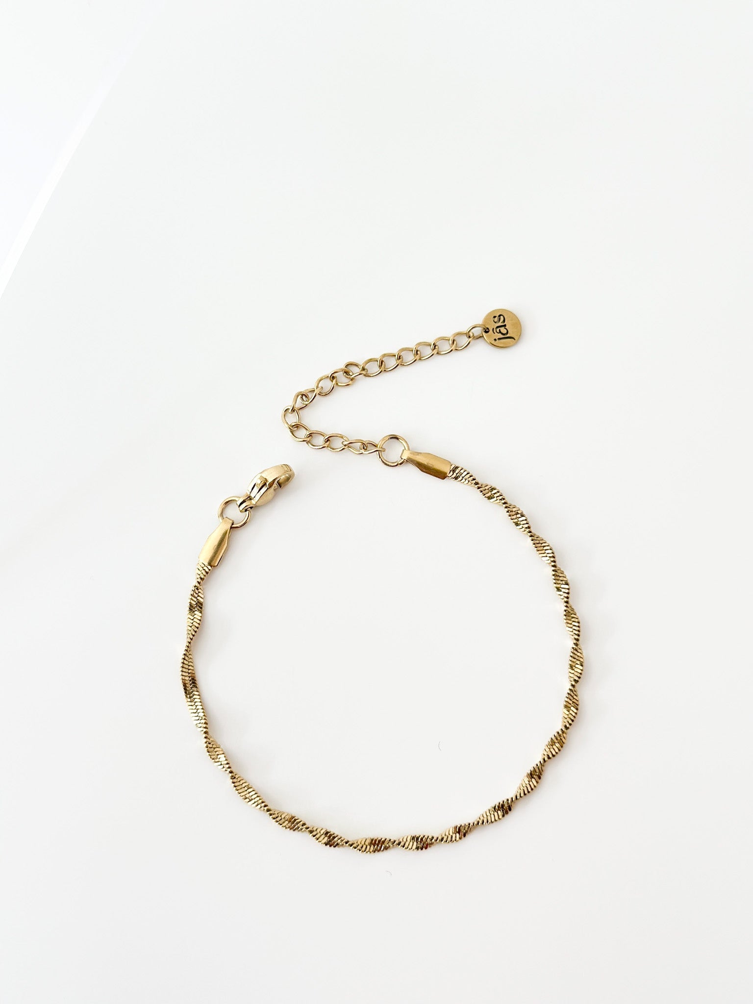 Snake Twist Bracelet - Jas | Gold bracelet - Jas | Perfect On You