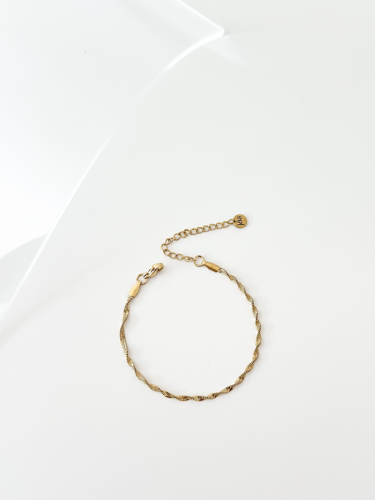 Snake Twist Bracelet - Jas | Gold bracelet - Jas | Perfect On You