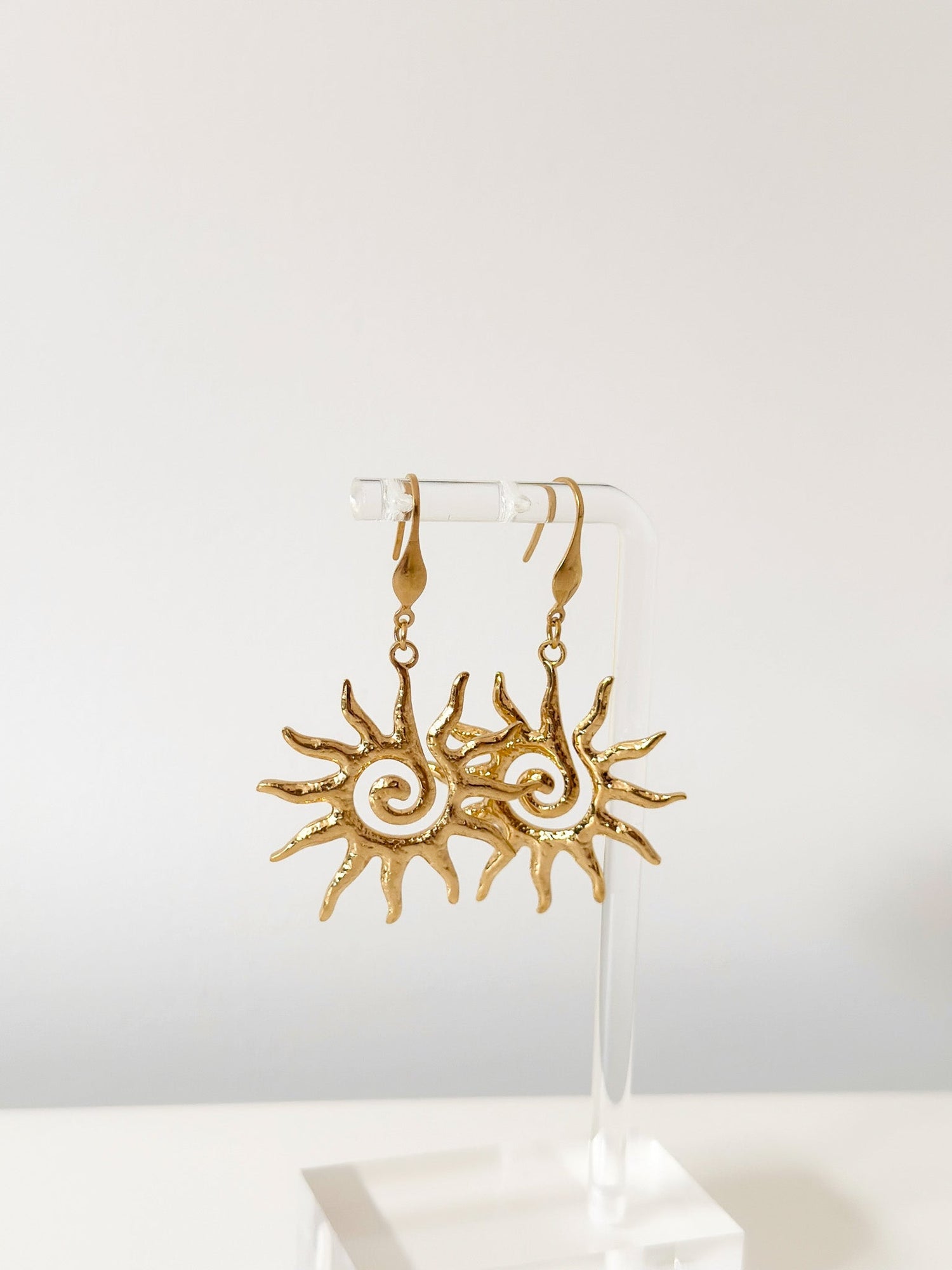 Solar Halo Earrings - Jas | Gold Earring - Jas | Perfect On You