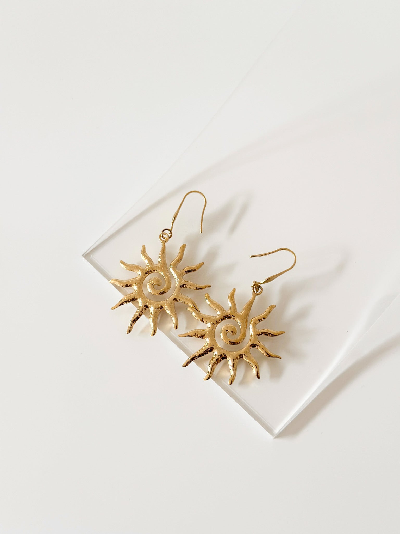 Solar Halo Earrings - Jas | Gold Earring - Jas | Perfect On You