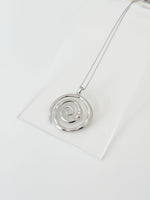 Spiral Energy Pendant Necklace - Jas | Gold & silver necklace - Jas | Perfect On You