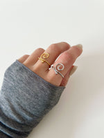 Spiral Soul Ring - Jas | Gold & silver ring - Jas | Perfect On You