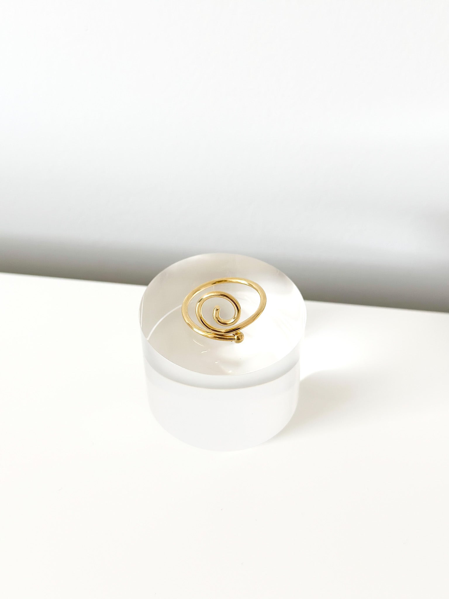 Spiral Soul Ring - Jas | Gold & silver ring - Jas | Perfect On You