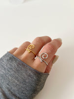 Spiral Soul Ring - Jas | Gold & silver ring - Jas | Perfect On You