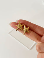 Spiral Starfish Earrings - Jas | Gold Earring - Jas | Perfect On You