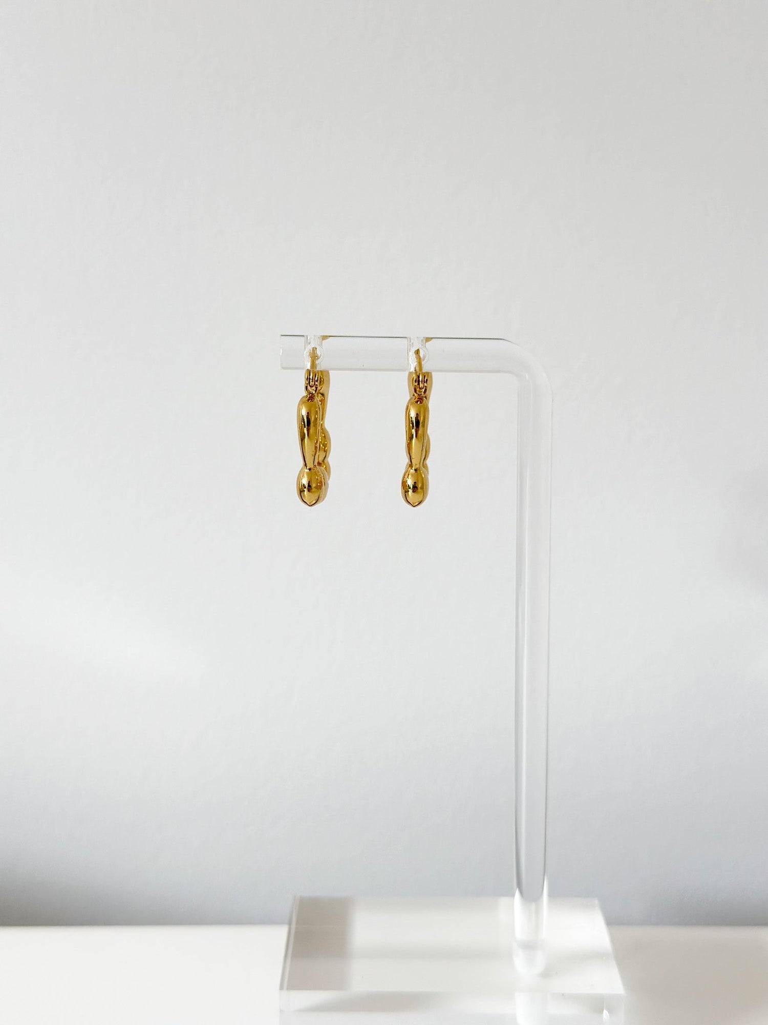 Square Bubble - Jas | Hoop Earrings - Jas | Perfect On You