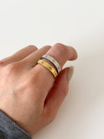 Starbeam band - Jas | Gold & silver ring - Jas | Perfect On You