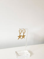 Starlit Sea Hoop Earrings - Jas | Gold Earring - Jas | Perfect On You