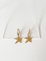 Starlit Sea Hoop Earrings - Jas | Gold Earring - Jas | Perfect On You