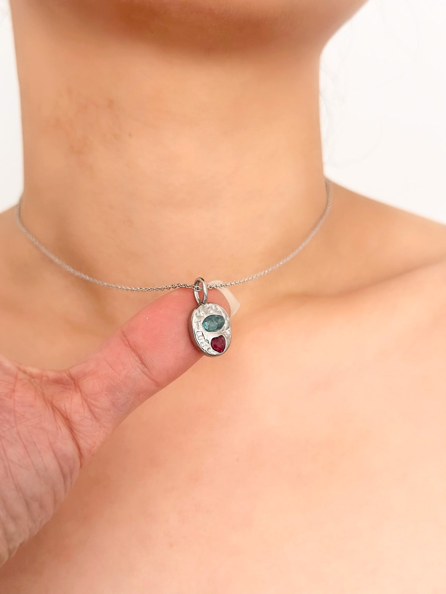 Stellar Rose - JAS | Silver necklace - Jas | Perfect On You