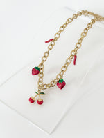 Strawberry Spice Necklace - JAS | Gold necklace - Jas | Perfect On You